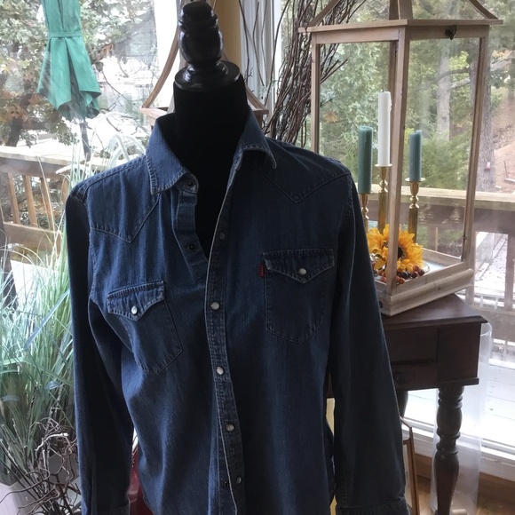 Chaps by Ralph Lauren denim shirt - Picture 1 of 3